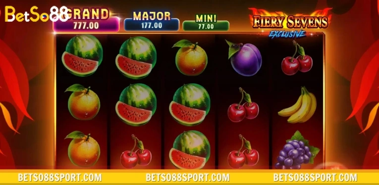Fiery Sevens Exclusive: How To Play At BetSo88 3 Features of Fiery Sevens Exclusive